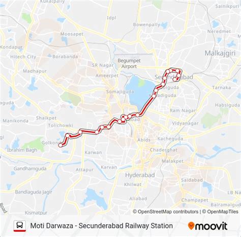 5MD Route: Schedules, Stops & Maps - Secunderabad Railway Station (Updated)
