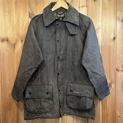 Yahoo!オークション - Barbour oiled jacket BEAUFORT フェイドブラウ...