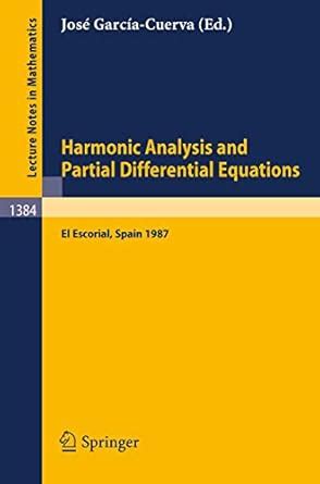 Buy Harmonic Analysis and Partial Differential Equations: Proceedings ...