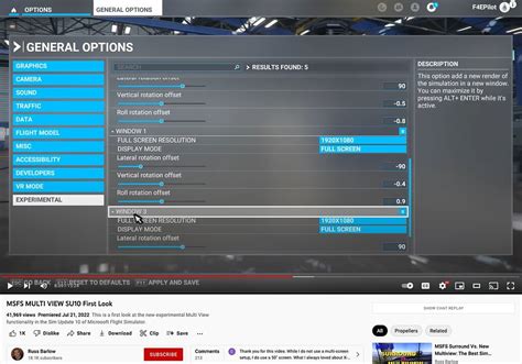 Using Multiple Monitors with Microsoft Flight Simulator 的图像结果
