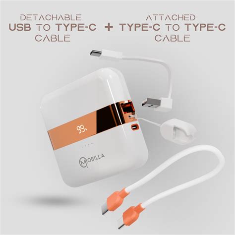 Mobilla MPower Fusion | 10000mAh 2in1 Power Bank