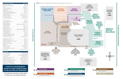 Aurora St Luke's Medical Center Map (2023 - 1998) - All Maps