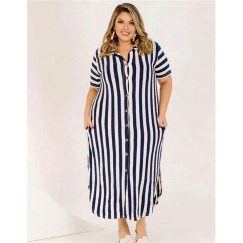 Chemise Plus size | SHEIN Brasil