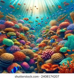 Finding Nemo Coral Reef AI-generated image 2408173901 | Shutterstock