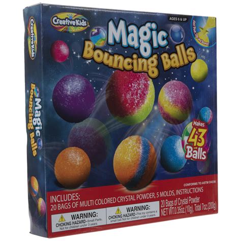 Creative Kids DIY Magic Bouncy Balls - Create Your Own Crystal Power ...