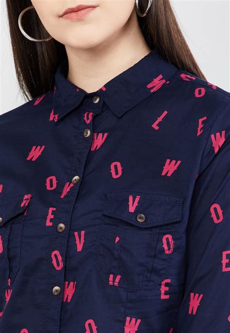 Buy MAX Floral Print Roll-Up Sleeves Shirt Online at just Rs. 599.0 ...