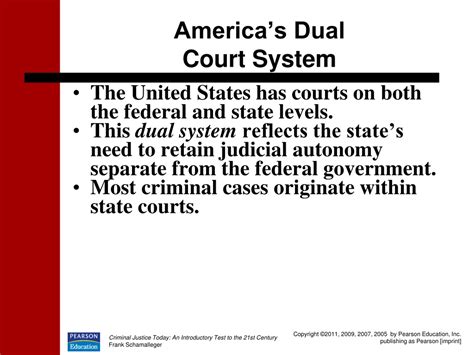 PPT - America’s Dual Court System PowerPoint Presentation, free ...