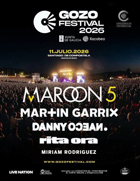 O Gozo Festival 2026 - Maroon 5, Martin Garrix and more Tickets, Monte ...