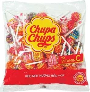 Chupa Chups Lollipop Assorted Mixed fruits Strawberry, Orange, Apple ...