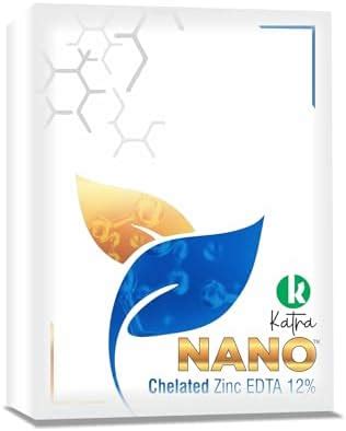 Buy Katra Fertilizer NANO Zinc EDTA 12% | Agriculture Use | Healthy ...