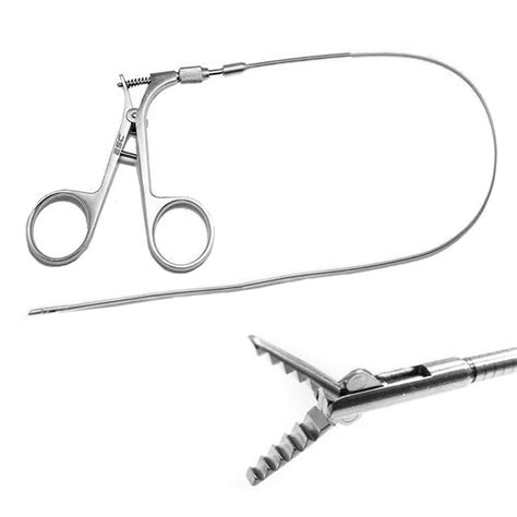 ESC Medicams Urology Instruments Flexible Grasping Forceps Grasper for ...
