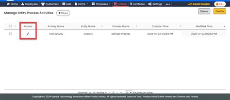 Edit Process Activity