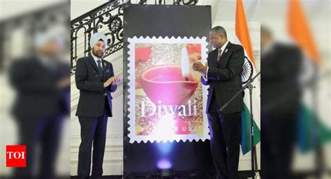 23 nations celebrate release of Diwali stamp in US - Times of India