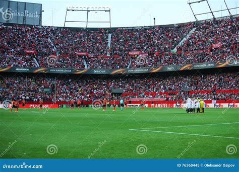 Ramon Sanchez Pizjuan Panoramic View Editorial Image - Image of player ...