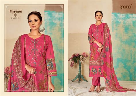 Romani Mareena Vol 15 Designer Cotton Drees Material