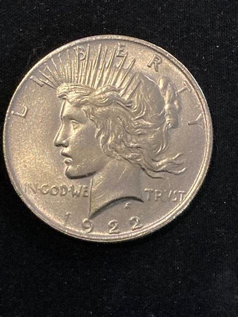 1922 Liberty Peace One Dollar Silver Coin - Historic US Currency - Etsy