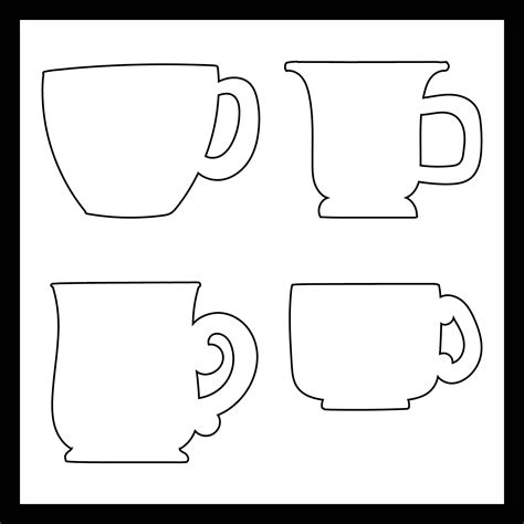 Cup Template Printable
