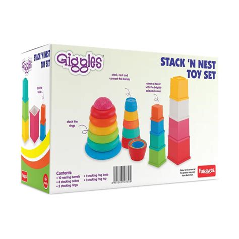 Funskool Stack N Nest Toy — Toycra