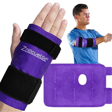 Buy Wrist Hand Ice Pack Wrap-Reusable Gel Hot & Cold Therapy for ...