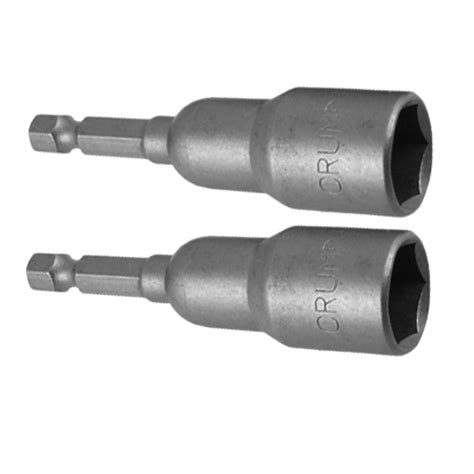 ZOZOSEP 2Pcs of 1/4 inch 13mm Socket Hex Driver Bit Spanner Screwdriver ...