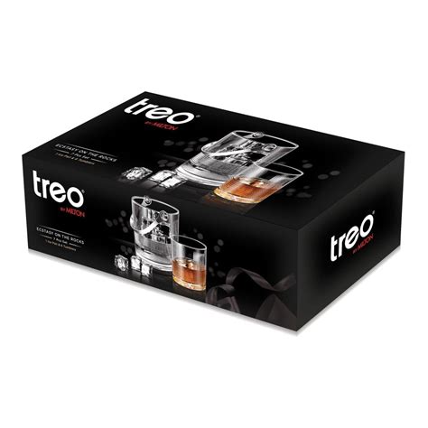 Treo Ecstasy On The Rocks - 1 Ice Pail + 6 Tumblers | Transparent | Se ...