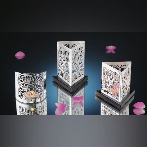 Episode Silver Votives & T-Light Holders