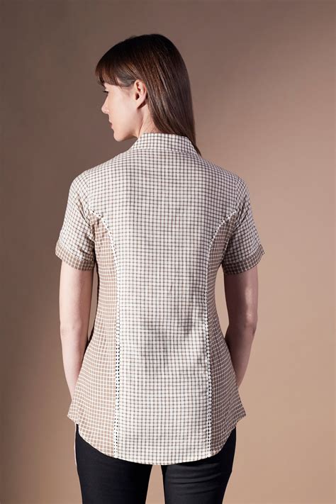 Women's Short sleeves Cotton Checks Shirt – The Ambition Collective