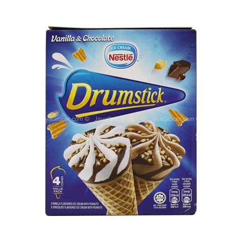 Drumsticks Ice Cream Drumstick Kit Kat® Frozen Dairy Dessert Cones, 4