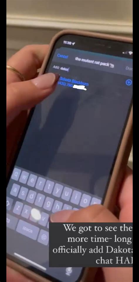Bailey just leaked Dakota's phone number... : r/McKnightFamSnark