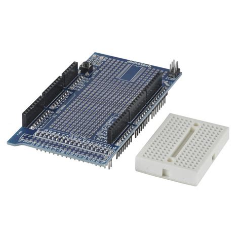 Proto Shield V3.0 For Arduino Mega With Mini Breadboard