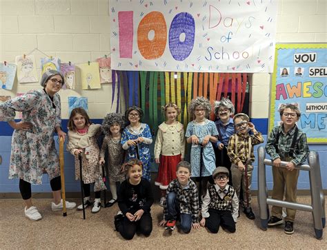 Elementary students celebrate the 100th day of school - Great PA Schools