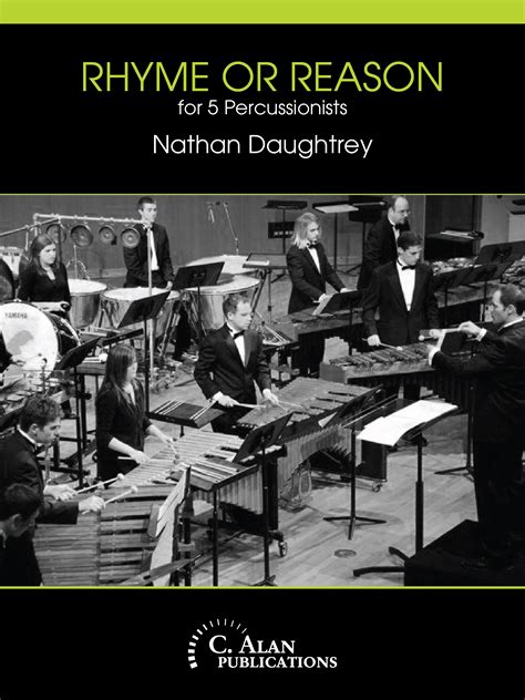 Rhyme or Reason (percussion quintet) - Nathan Daughtrey — nathan daughtrey
