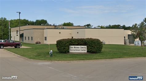 Des Moines County Correctional Center Inmate Search, Visitation and ...