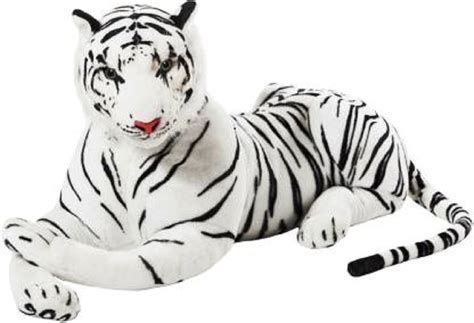 Buy VELCON Big White Tiger Soft Toy 60cm ,Stuffed Animal Plush Cat ...