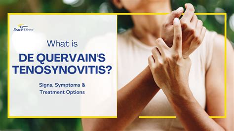 De Quervain's Tenosynovitis: Treatment & Splint Options | Brace Direct