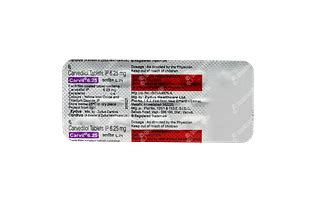 Carvil 6.25 MG | Order Carvil 6.25 MG Tablet Online at Truemeds