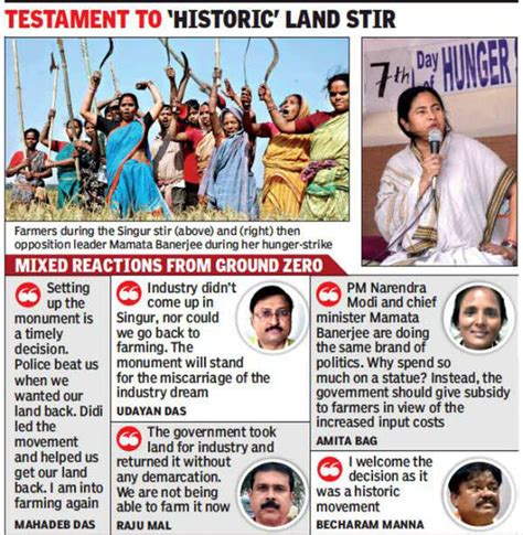 After Singur syllabus entry, stir memorial starts moving | Kolkata News ...