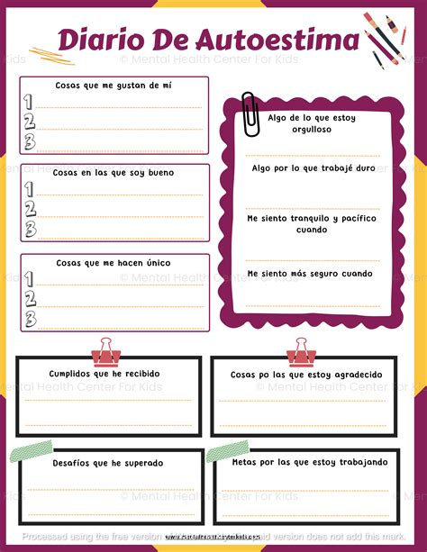 Self Esteem In Spanish