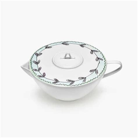 Serax | Tea Service Set Blossom Milk Midnight Flowers | Marni ...