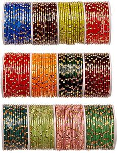 KARNATAKA Glass Bangle Set Price in India - Buy KARNATAKA Glass Bangle ...