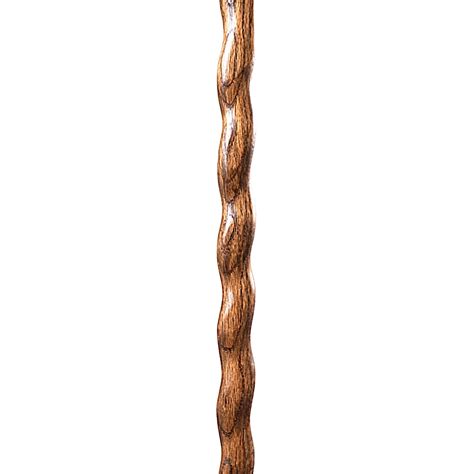 Twisted Oak Hiking Staff: Durable, Natural Elegance