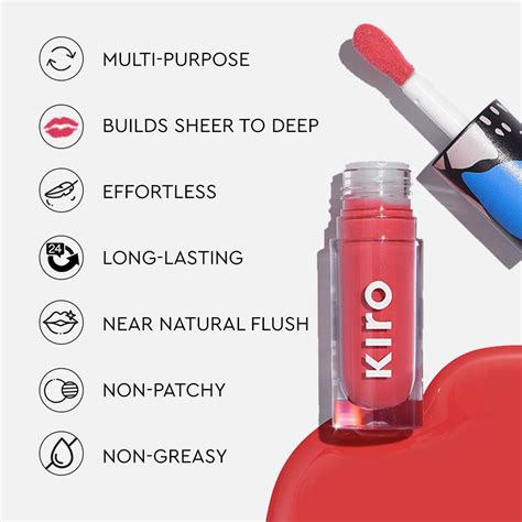 Buy Kiro Beauty Afterglow Lip and Cheek Tint | Natural Makeup for a ...