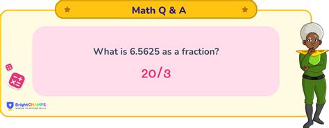 What is 6.5625 as a Fraction [Solved]