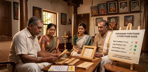 Marriage Porutham in Tamil: Complete Guide | Hare Krishna Marriage