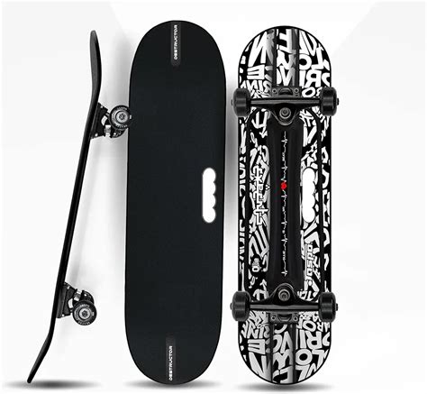 Jaspo Hurricane Ollie 31 x 8 Fibre Skateboards Appropriate for ...