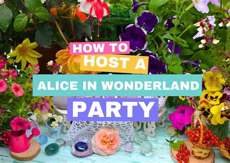 Alice In Wonderland Themed Party Alice In Wonderland Tea Party And