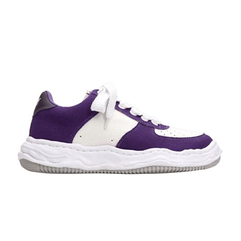 Maison Mihara Yasuhiro Wayne OG Sole Canvas Low Purple White Price in ...
