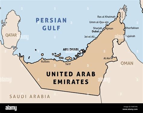 Uae Map