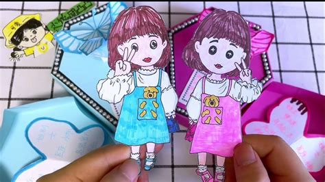 自制活死人双胞胎娃娃盲盒，一对可爱的双胞胎哦_腾讯视频