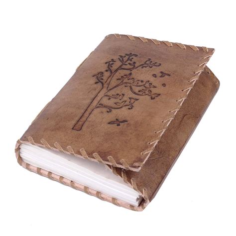 Seedling Handmade Leather Journal Notebook | Leather Diary | MaheTri